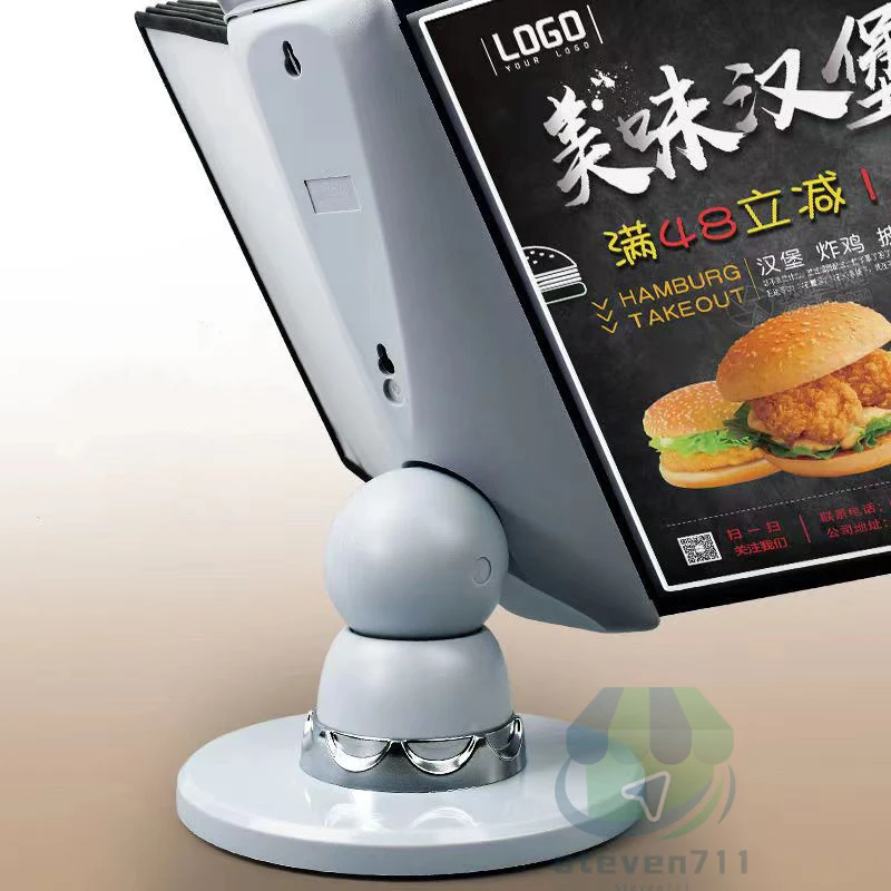 A4 10 Page 20 View Menu Display Rack 360° Rotatable Signage Rack Photo Holder Ideal for Restaurants Bars Homes Shops and Office