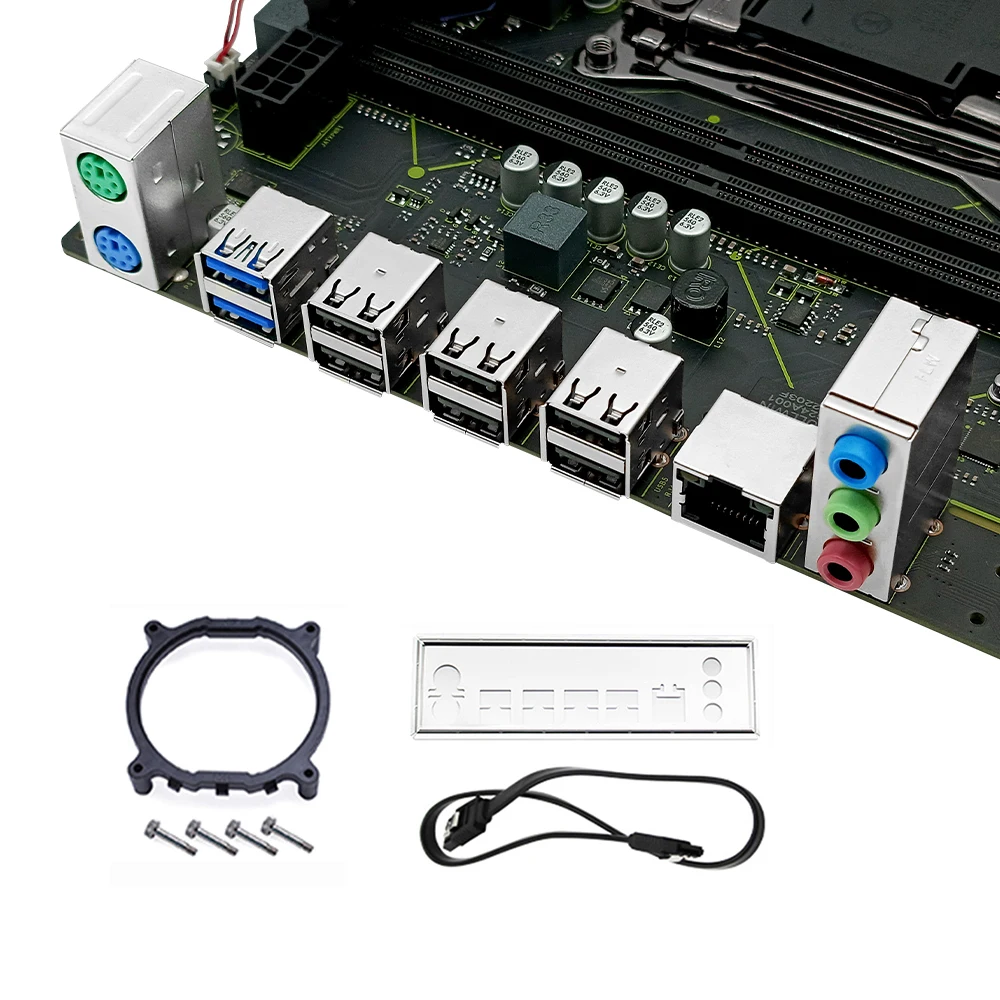 Machinista X99 Placa-mãe Suporte Lga 20113 Xeon e5 v3 v4 Processador Cpu Ddr4 Ram Memória de Quatro Canais Atx Nvme M.2 X99 Mr9a - Imagem 4