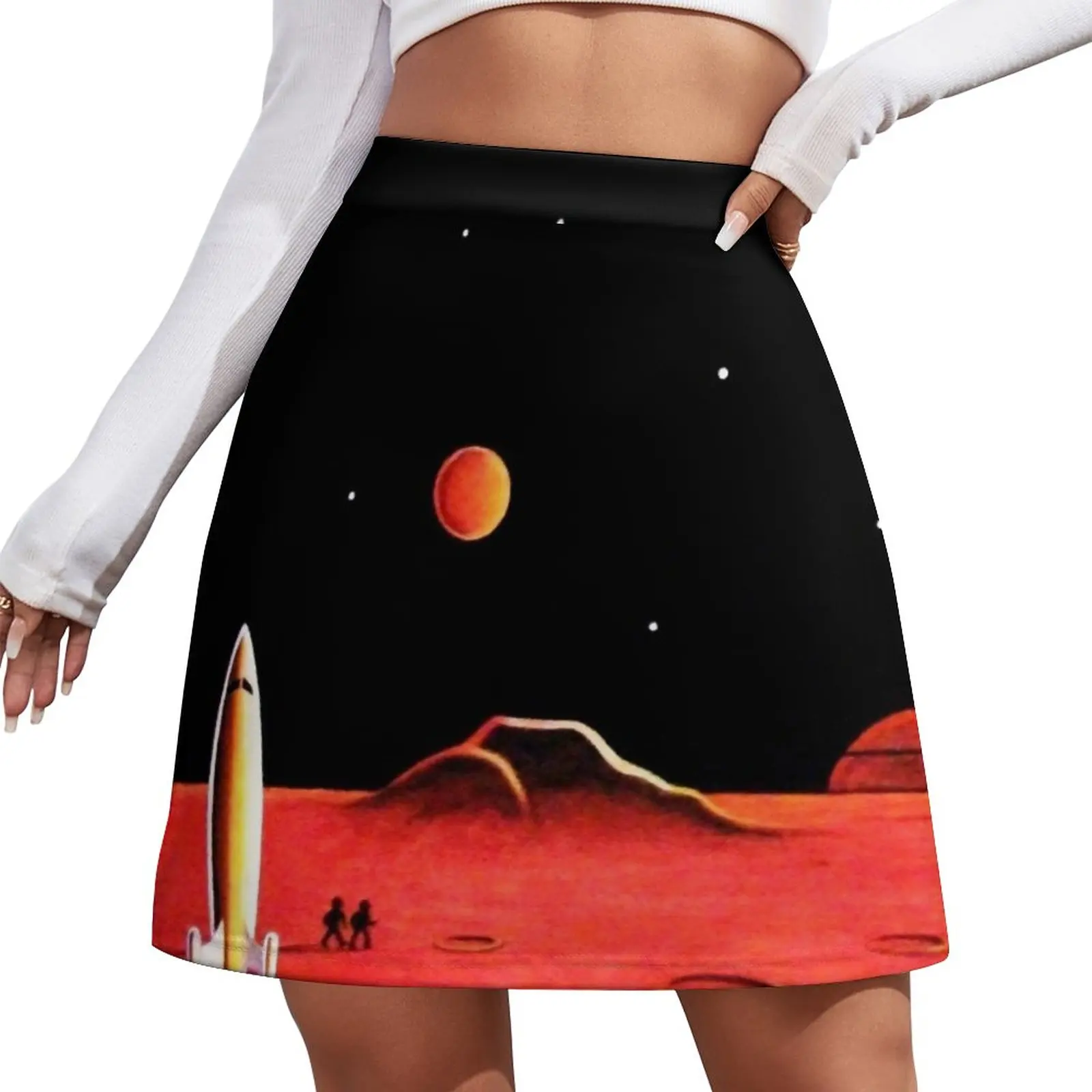 

CITY ON MARS Mini Skirt Miniskirt woman mini denim skirt