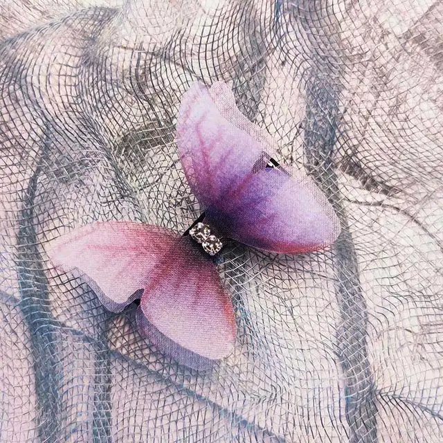 10PCS Fashion Butterfly Hair Clips for Women Girls Wedding Photography Head Clips Hairpin Hairgrips Decoration Hair Accessories 10pcs 4