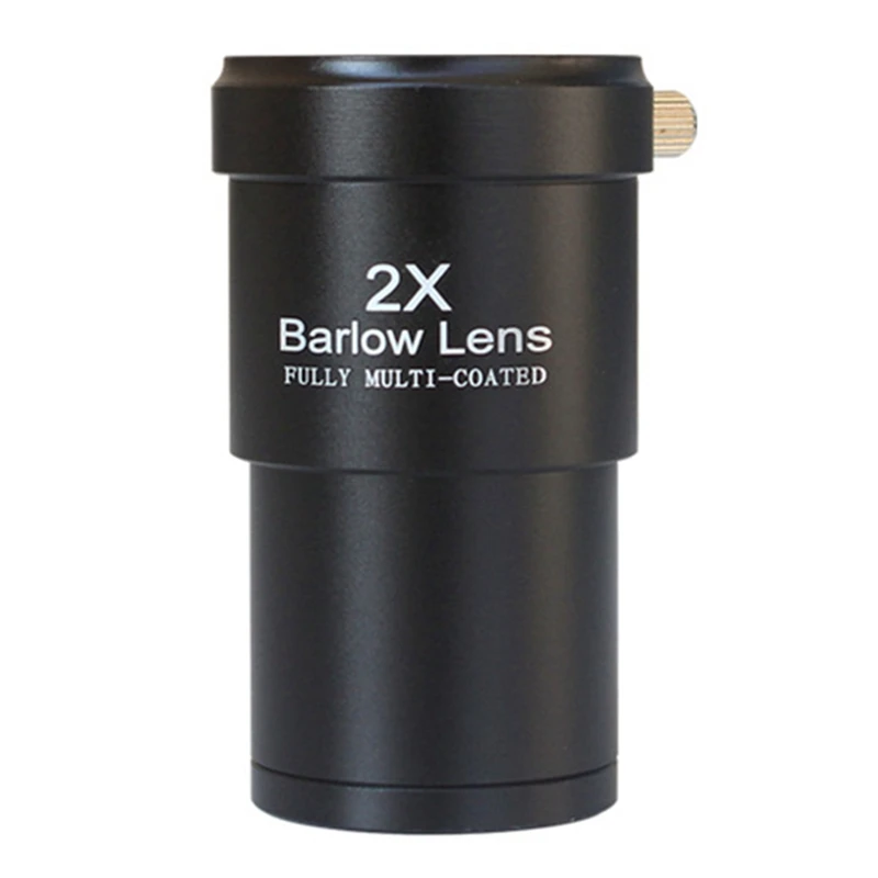 Barlow Lens 2X 1.25 Pollici Con M42X0.75 Thread Camera Connect Interface Per Filtri Telescopio Per Astrofotografia
