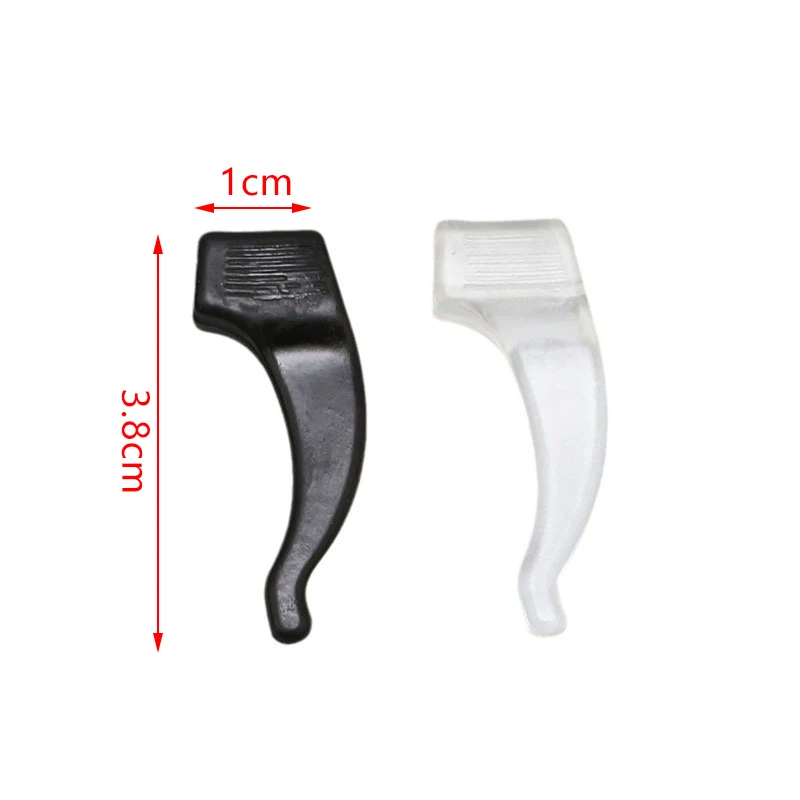 10pairs Anti-slip Silicone Ear Grips Glasses Eyeglasses Leg Ear Hook Stopper Bracket Fastener Accessories Temple Holder 6