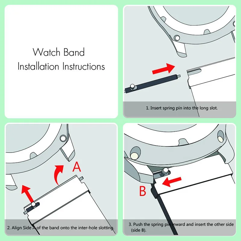 Nylon Strap Wristband Replacement
