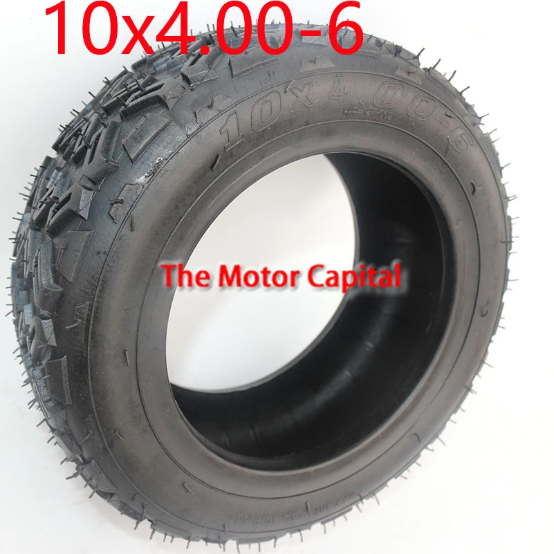 10x4.00 6 tubeless for electric scooter tires electric bike tires 10 x4