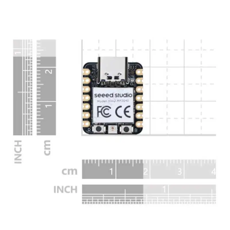 XIAO RP2040 Raspberry-Pi-Pico Tiny SuperMini Board For Arduino MicroPython/CircuitPython For SeeedStudio 6