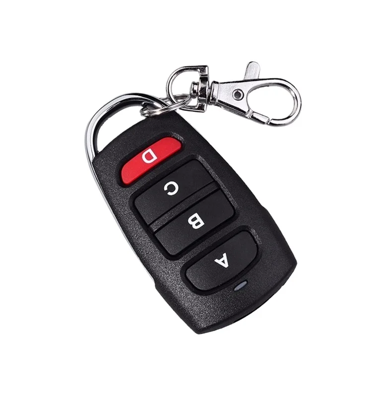 Garage Remote Control Rf 433 Remote Control Wireless Fixed Code Duplicator 433 mhz 4 Keys Gate Opener 6