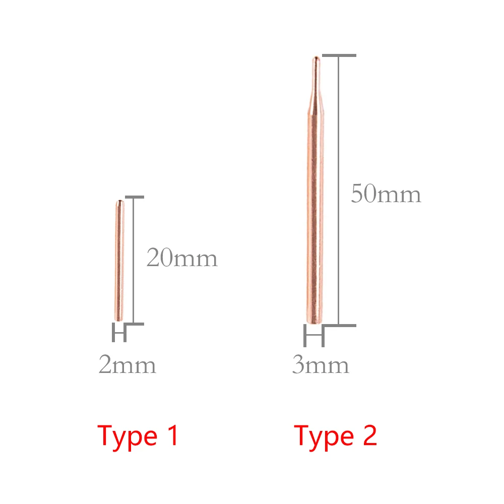 2/10pcs 5000w Spot Welder Pen 18650 Hand-held Small Lithium Battery Point Copper Spot-welding Needle images - 6