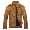Motorcycle Thickened Leather Coat Men Winter Warm Man Leather CoatMens Plus Velvet Men Moto Biker Riding Fleece Leather Jacket 1