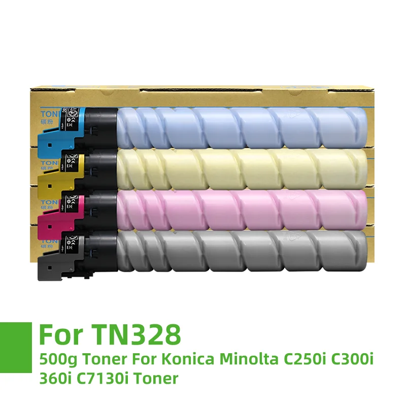 

1 компл. Новый тонер-порошок для Konica Minolta TN328 C300i C360i c7130i копировальный порошок картридж цветной все-в-одном тонер-картридж