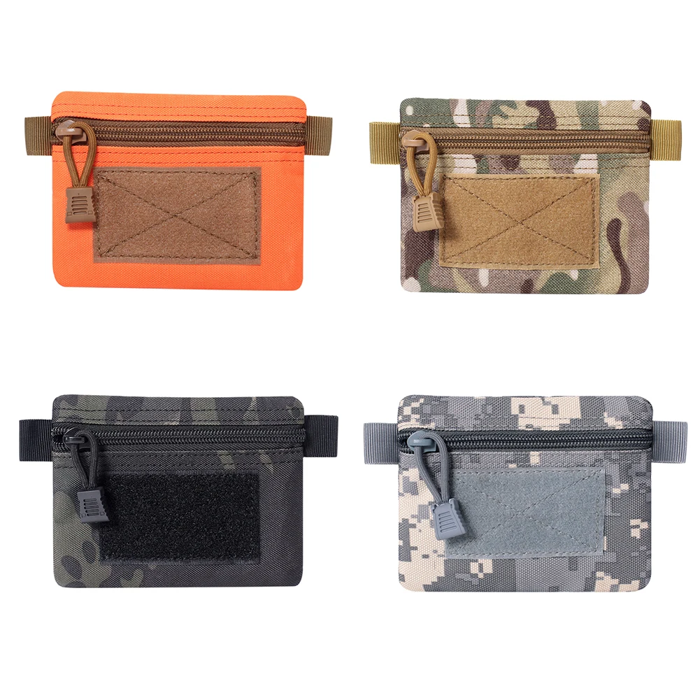 Tactical Camping EDC Molle Wallet Nylon Mini Portable Travel Purse ...