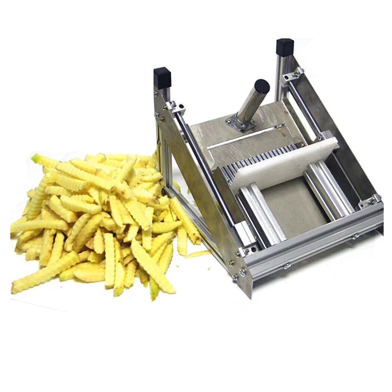 1pc Stainless Steel Wolf Teeth Potato Cutter French Fries Slicer For Home  Use