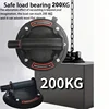 2025 vacuum sucker 200kg load capacity 8 inches  Heavy duty vacuum spreader for ceramic tile adsorption granite glass lifting
