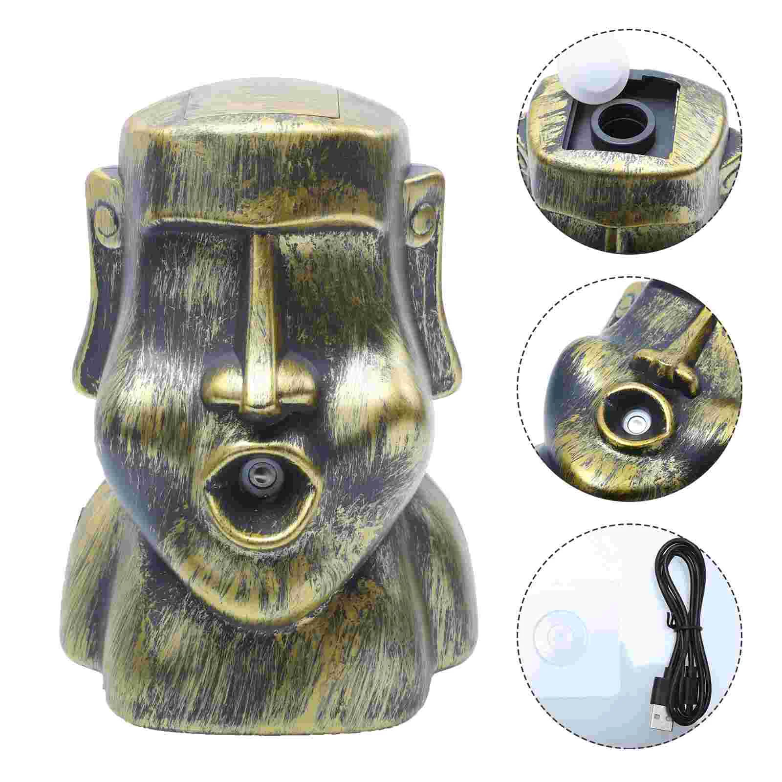 

Easter Island Aroma Diffuser Air Freshener Machine Essential Oil Diffuser