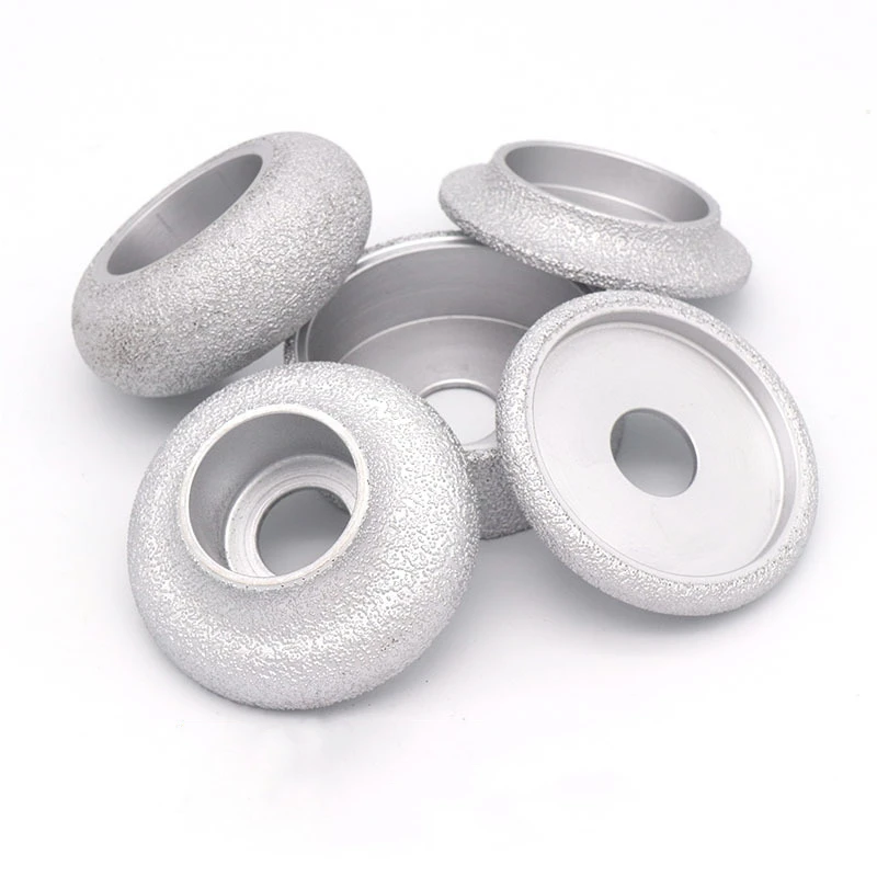 

Vacuum Brazed Diamond Profile Grinding Wheel Aperture 20mm Diameter 73mm Stone Edge Grinding Wheel Grinding Sheet Manual Wheel