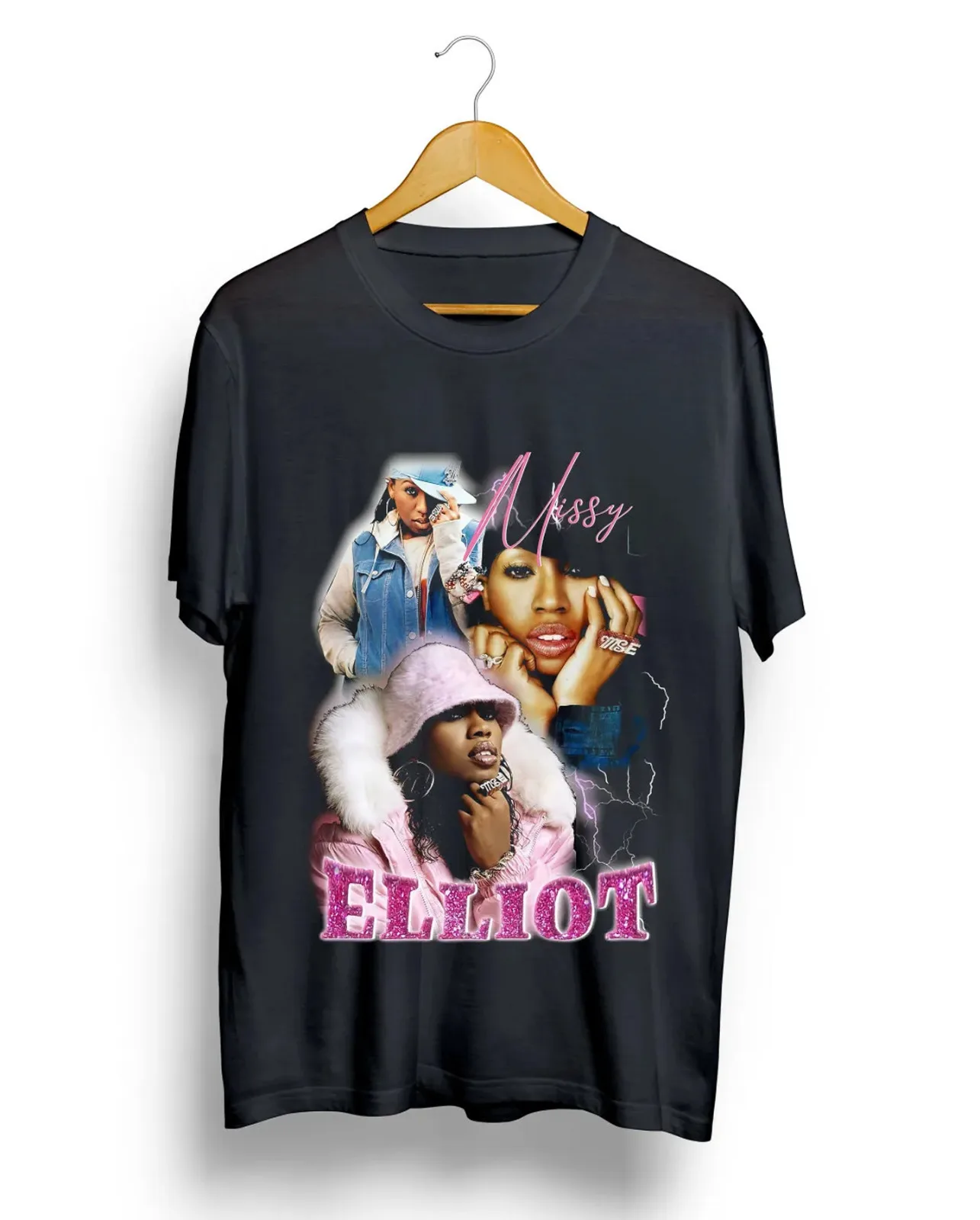 

Футболка Missy Elliott rapper с коротким рукавом, все размеры 1F185