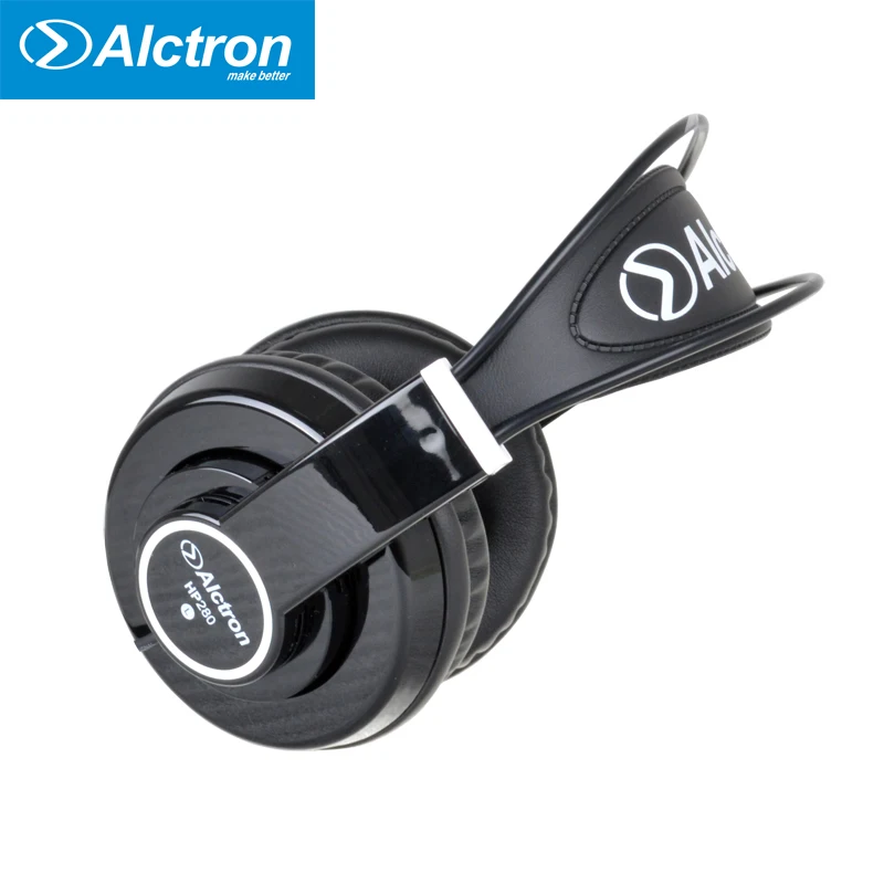 Alctron Professional 3.5mm 유선 모니터 헤드폰 오버이어 세미 오픈 이어폰 헤드셋(데스크탑 노트북 컴퓨터 PC HP280용)