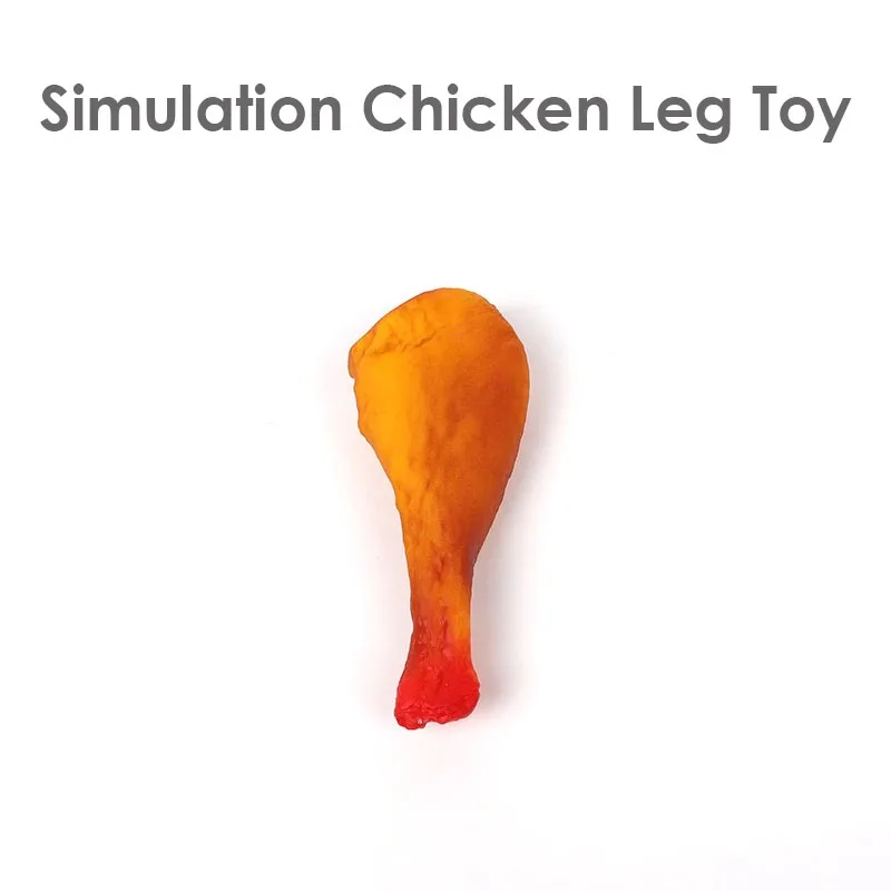 Chicken Leg Toy For Dog Squeaker Chew Toys for Dogs Soft Funny Play