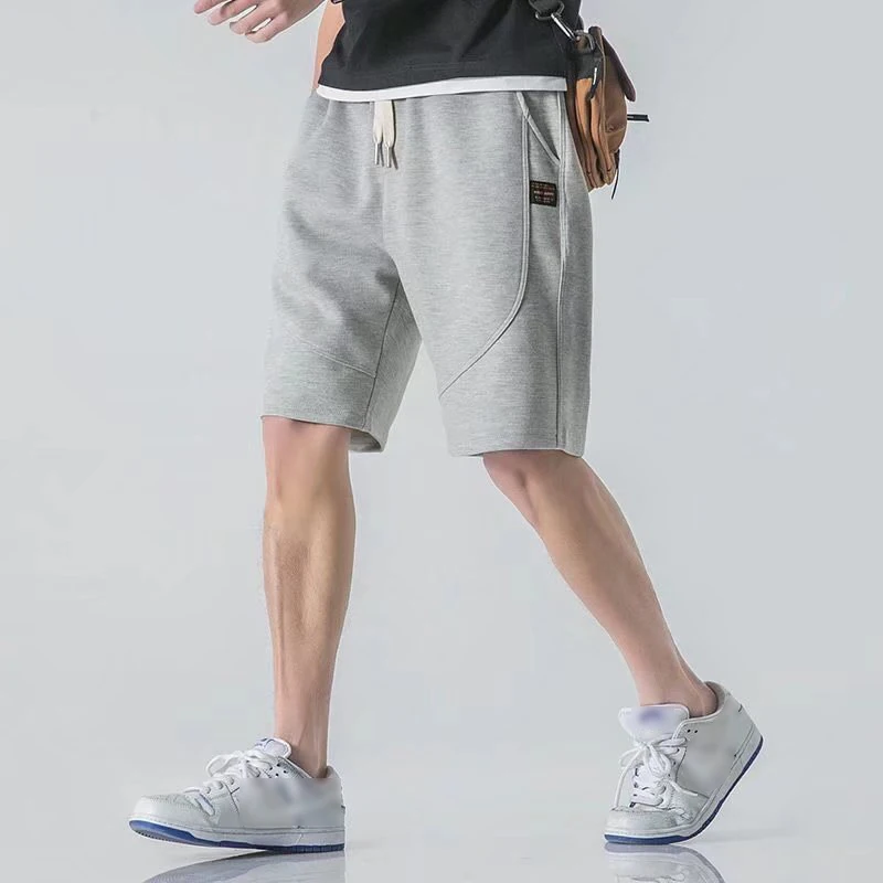 Men Casual Shorts Elastic Waist Loose Sports Pants Overalls Men  Summer Fashion Beach Pants Shorts Streetwear Trousers