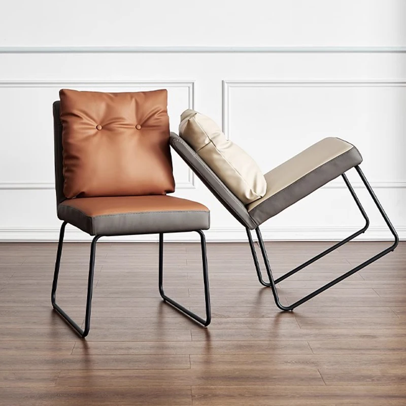 

Living Room Dining Chair Retro Indoor High Vintage Italian Reception Lounge Barber Dining Chairs Designer Comedor Home Furniture