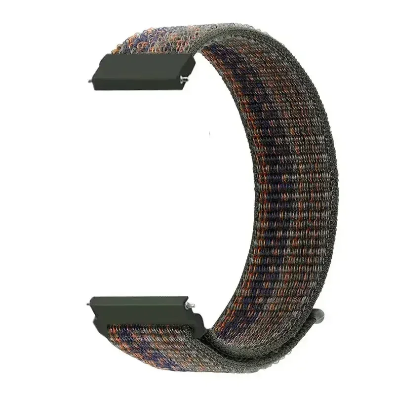 Sport Nylon Loop Wrist Strap - 22mm Replacement Bracelet Band