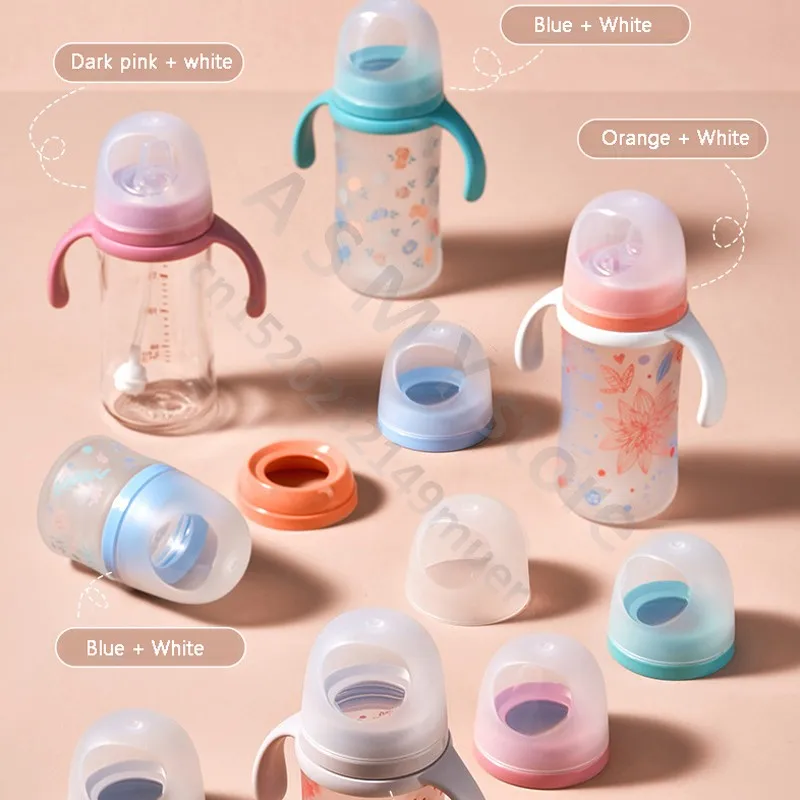 ANPEI for Pigeon 3 Wide Bottle Accessories/Nipple/Handle/Gravity Ball Straw Set 5
