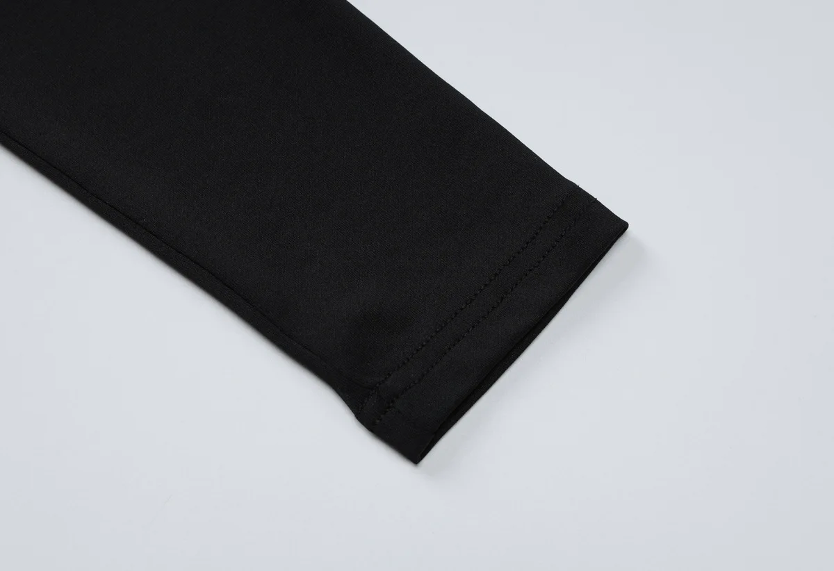 Autumn Fashion Black Maxi Dress Women's Square Collar High Waist Slim Elegant Party Dress Gown Female Solid Long Dress New