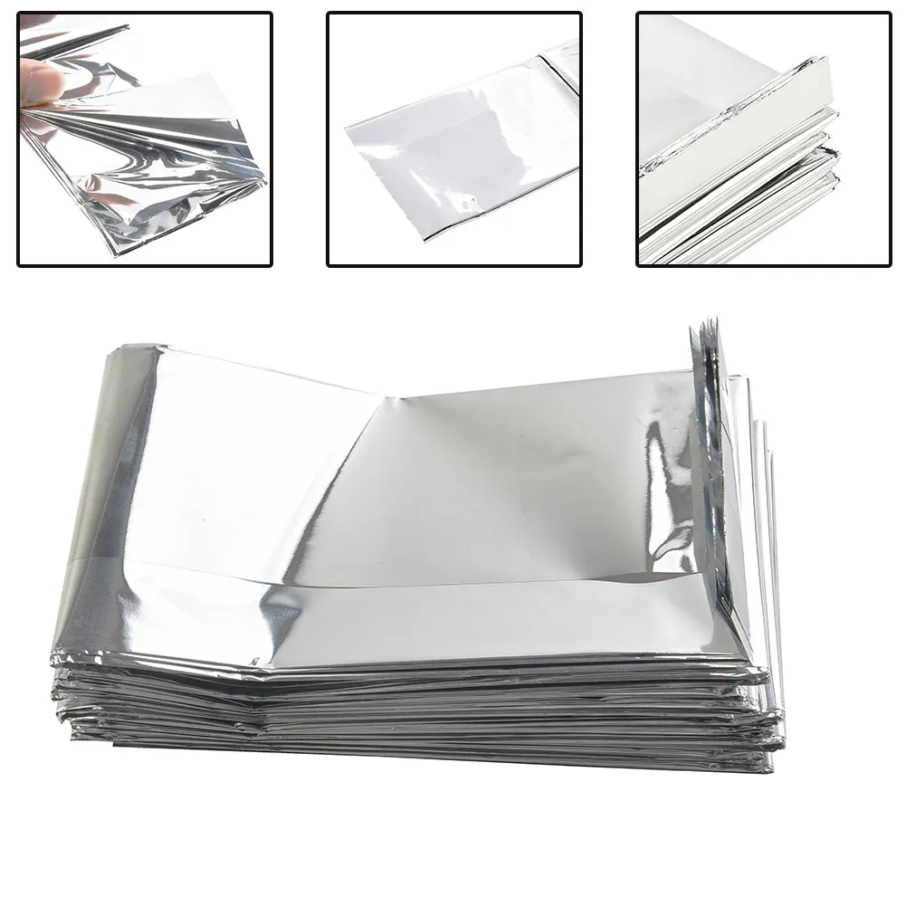 210 x 120cm Silver Reflective Mylar Film, Plants Garden Greenhouse Covering  Foil Sheets, Highly Reflective, Effectively Increase Plants Growth, 