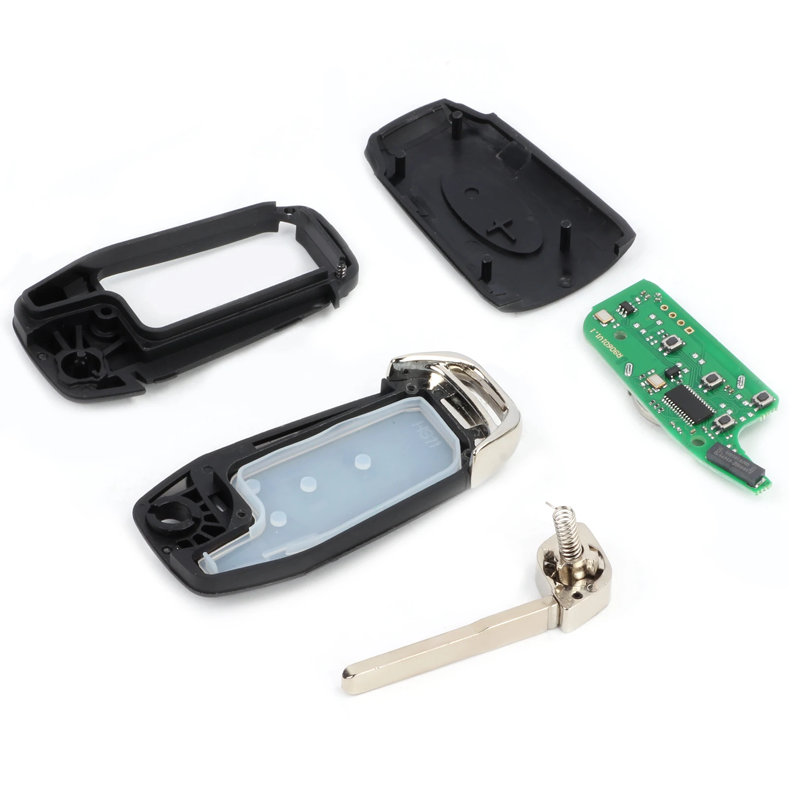 DIYKEY 164-R8337 N5F-A08TBLP for Ford F-150 F-250 F350 F450 F550 Fob Flip Remote Control Car Key 4 Buttons 434MHz