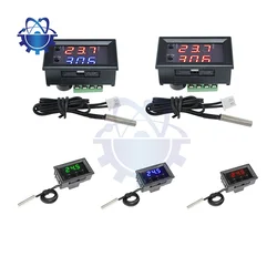 1PCS W2809 W1209WK Digital LED Thermostat Temperature Controller Smart Temp Sensor Board Module 12V DC + Waterproof NTC Sensor