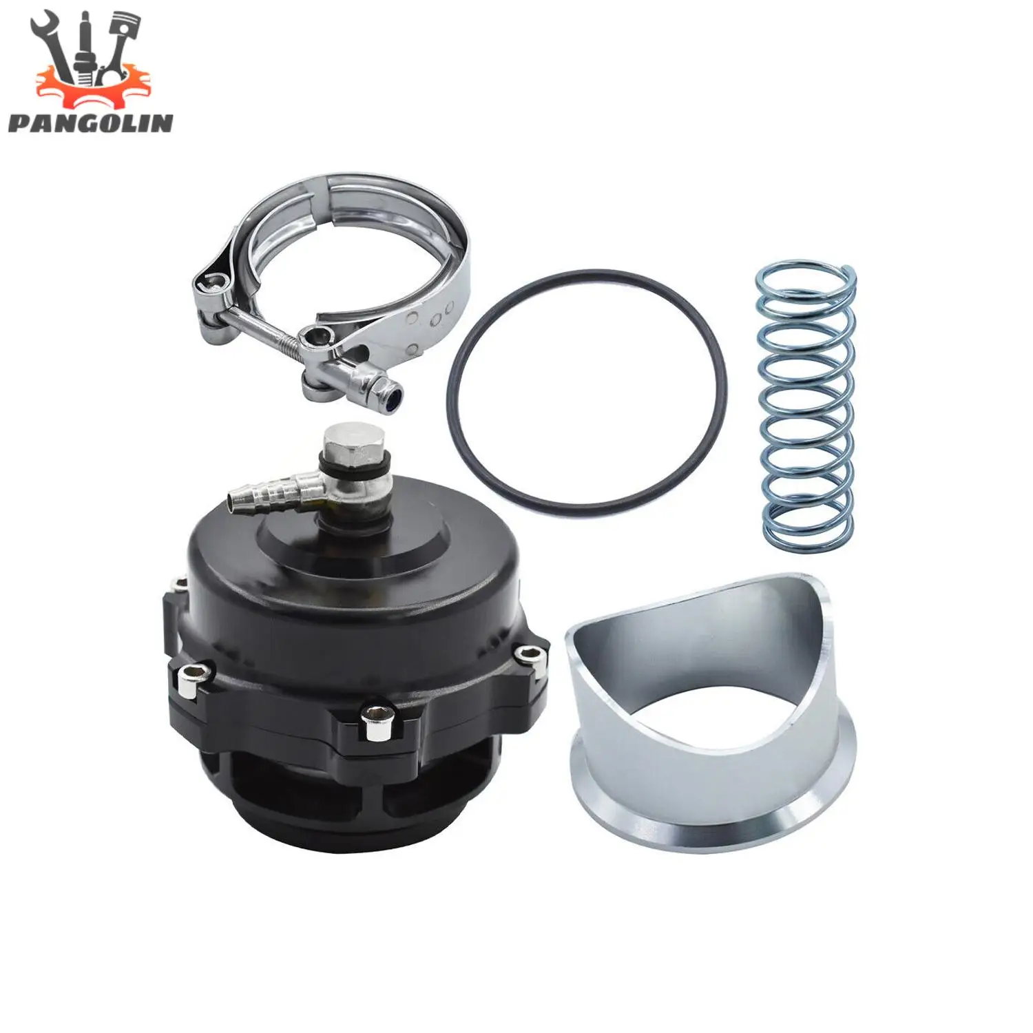 

1 Set For BV50 Series 50mm Blow Off Valve BOV for TIAL Q V-Band Flange BLACK 6 PSI Spring 11919-10634 1191910634