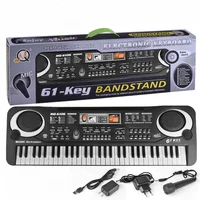31/61 Keys Children Electronic Keyboard Piano with Microphone Beginner Musical Instrument Organ Educational Toys Gift for Kids 2