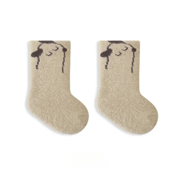 Children's Cartoon Thermal Socks - Cozy Middle Tube Trampoline Stockings