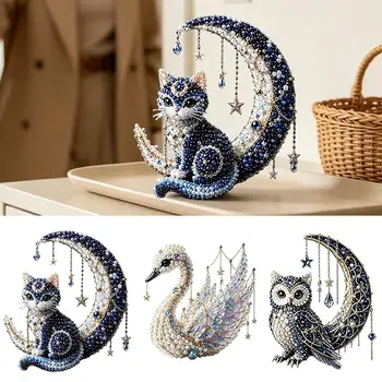 Kit Artistici 3D con Perline, Set per Creazioni Fai-da-Te di Animali, Attività di Lavoro con Perline con Materiali Completi per Adulti, Hobbisti, Appassionati e Famiglie