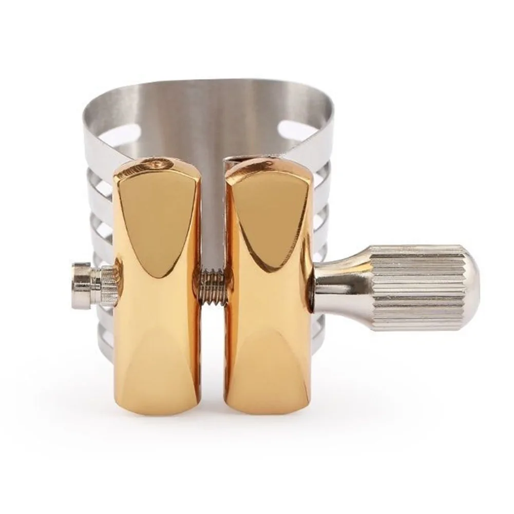 Saxophone Clip Sax Ligature 67g Accessories Adjustable For Alto / Tenor / Soprano For Tenor Saxophone Mouthpiece