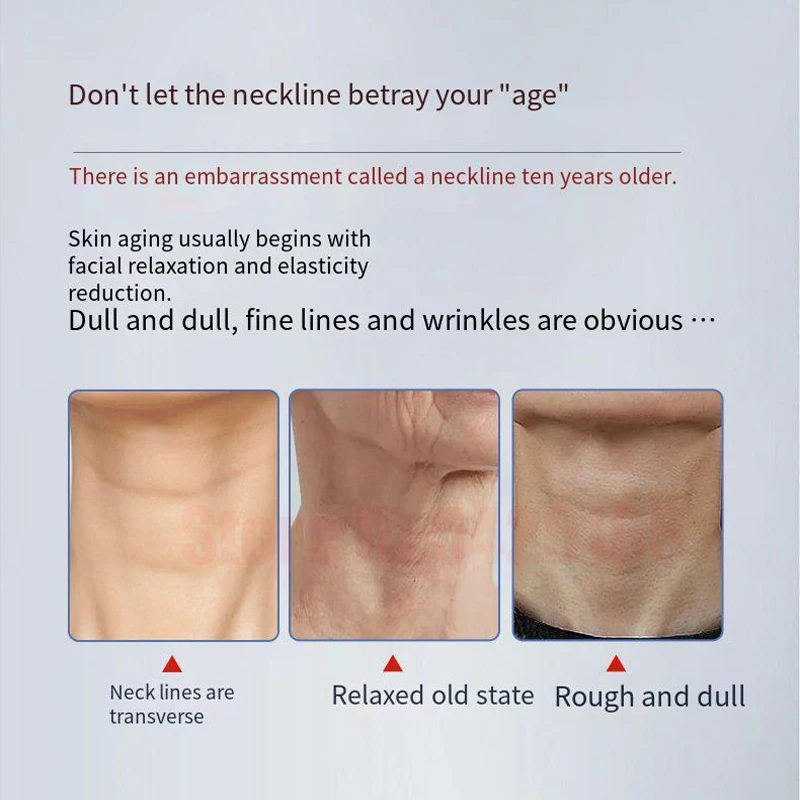 Neck Lines Hemoglobin Collagen Protein Essense Moisturis Nourish Lift Neck Eliminate Fine Lines Anti-ageing Rejuvenation