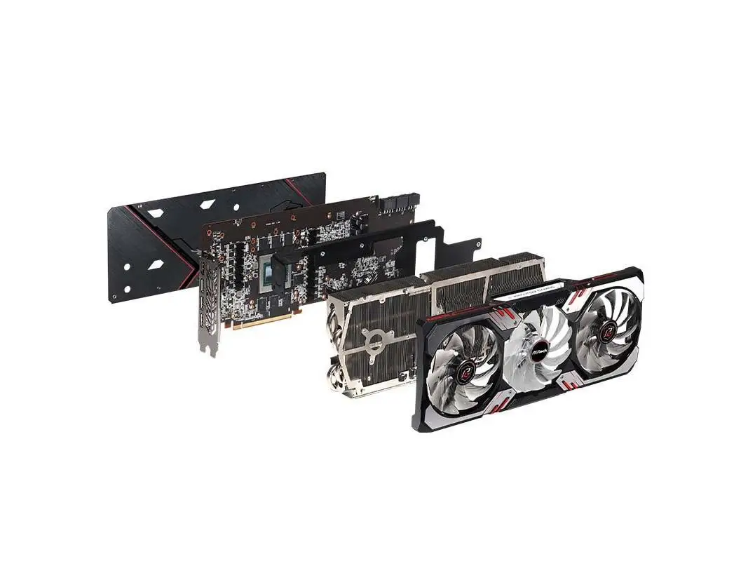 ASROCK RX 6800 RX 6800 XT 16G 256bit 16000mhz GDDR6 gaming Graphics Card  AMD Radeon GPU Computer card 16G video card for desktop