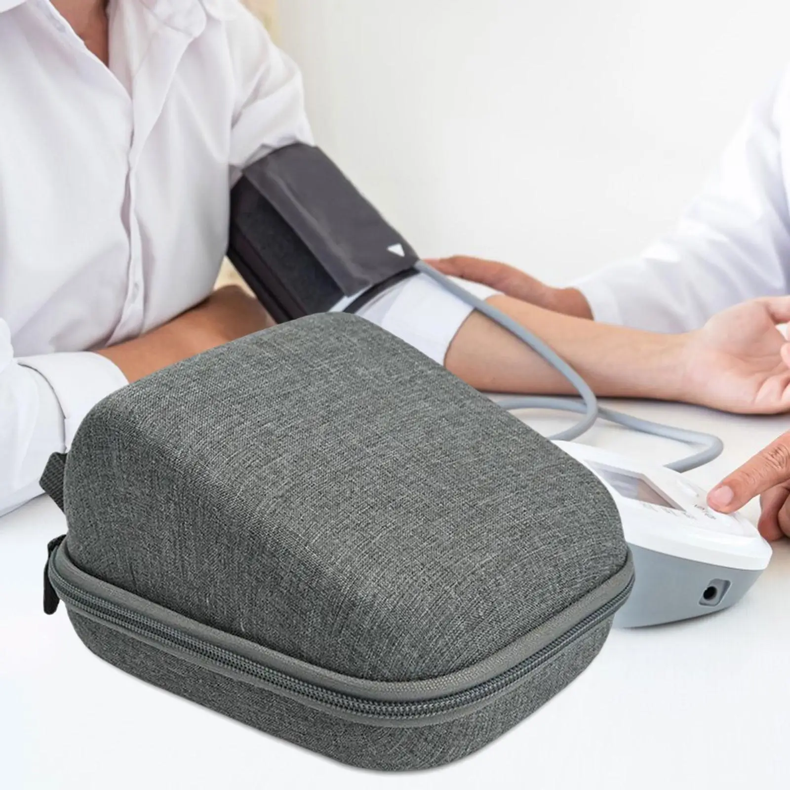 Hard Carrying Case Travel Bag Protect Your Machine Waterproof Shockproof for Upper Arm Blood Pressure Monitor (Case Only) travel bags,storage bag,switch case,glasses case