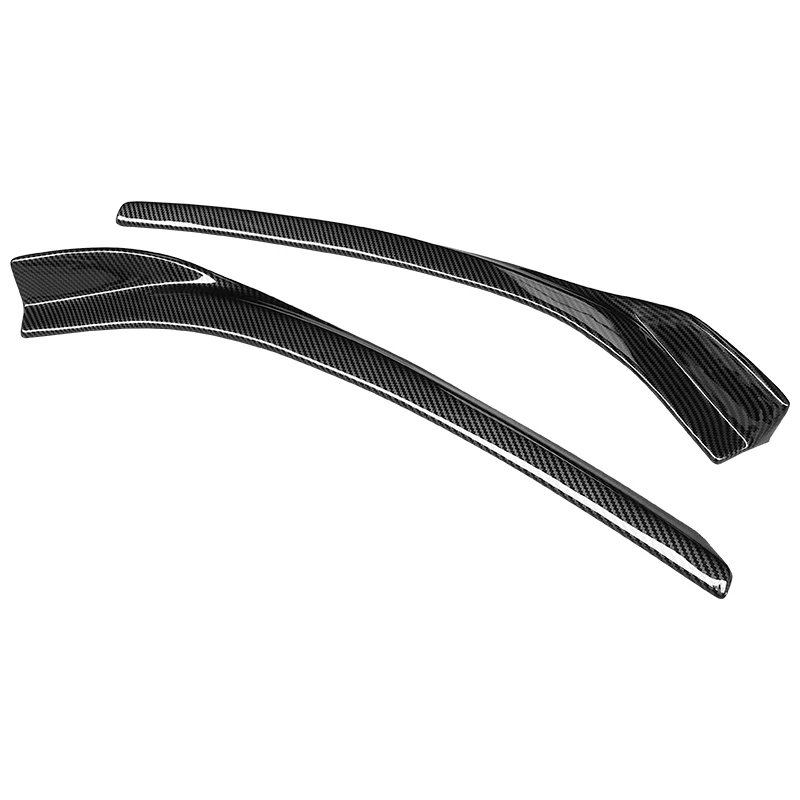 High Quality Car Front Wrap Angle Splitters Bumper Trunk Lip Spoiler Body Kit Accessories Carbon For Mazda 6 Atenza 6 2014-2019