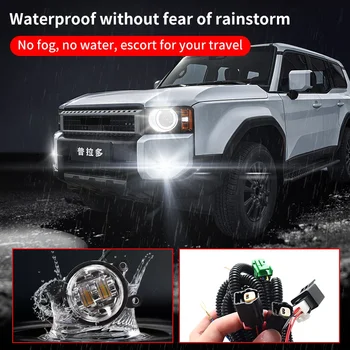 LED Fog Light Assembly Pair for Toyota Land Cruiser Prado 250 LC250 (2024–2025)