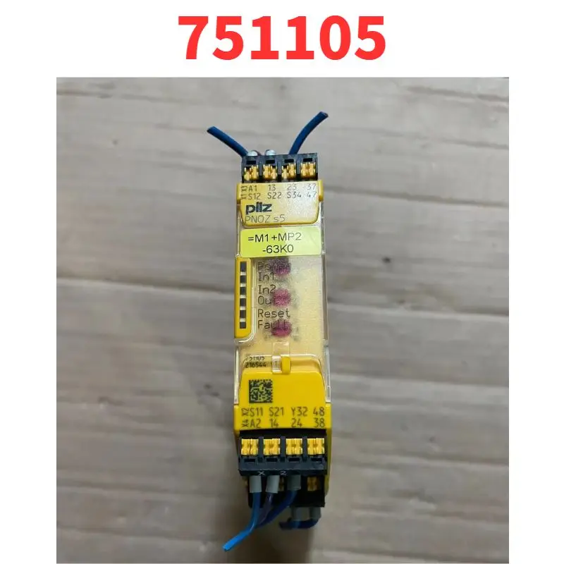 

Реле безопасности OK PNOZ S5 751105, б/у тестирование