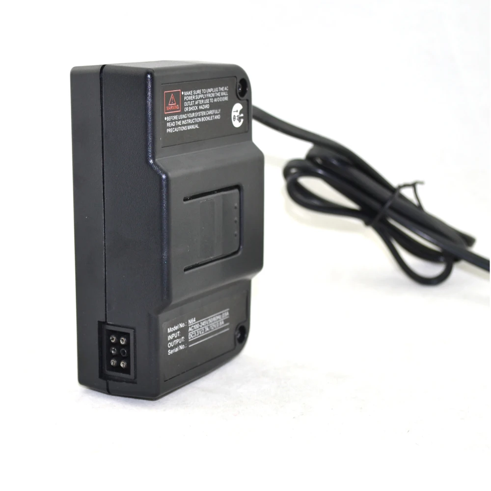 EU Plug AC Adapter Power Supply For N64 console
