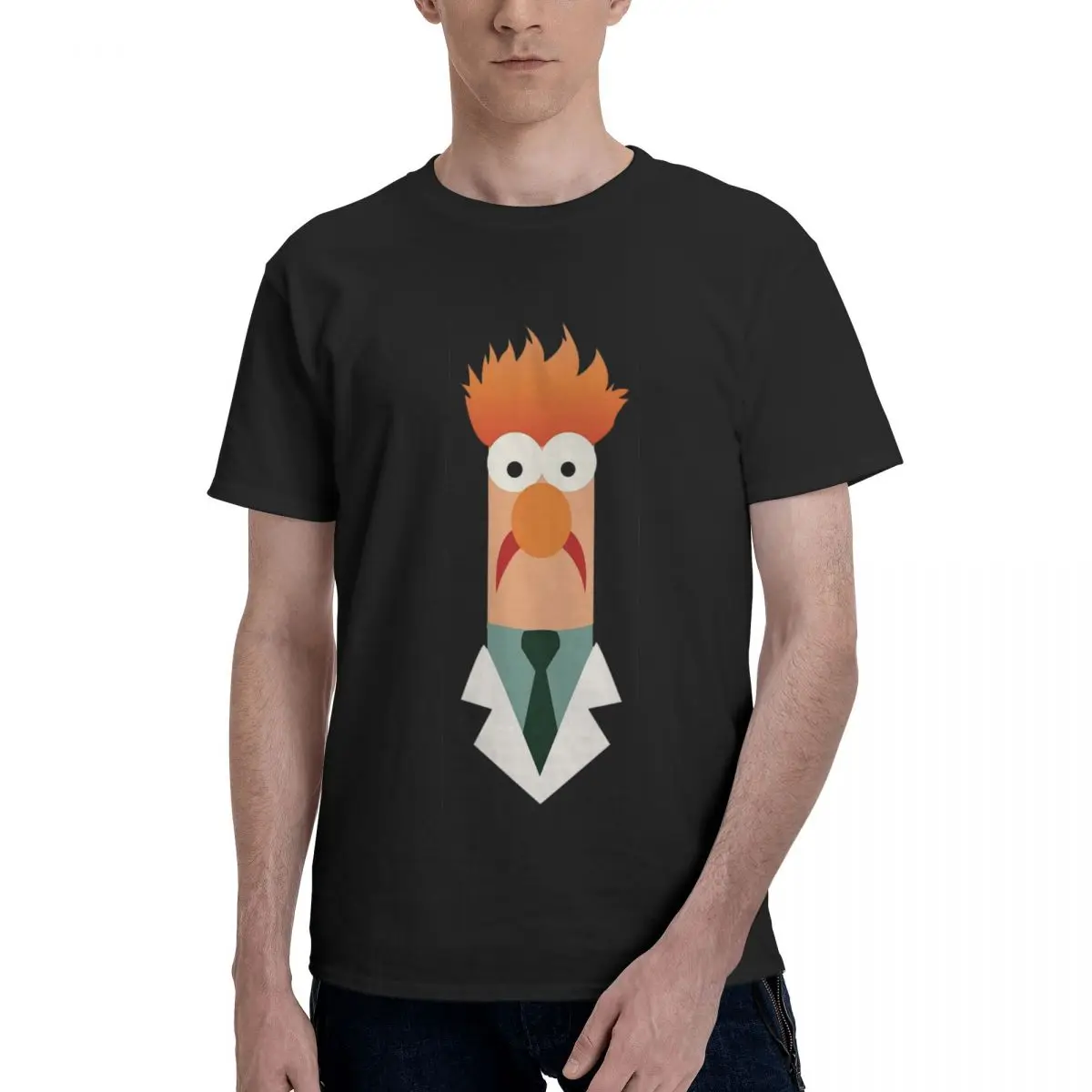 

Beaker 100% Cotton T-shirt Men Funny T Shirts Men O-Neck Short Sleeve S-6XL