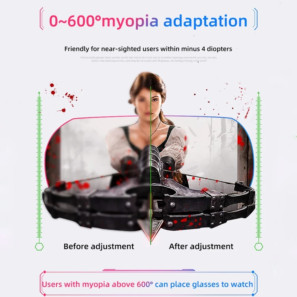 Headconjunto com Dispositivos Bluetooth Viar 3d Óculos de Realidade Virtual Lentes de Capacete Óculos Smart Smartphone Fones de Ouvido vr - Image 2