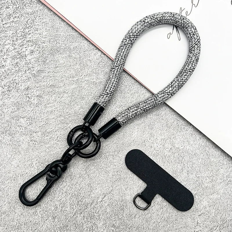 Fashionable Anti-Loss Mobile Phone Wrist Lanyard with Strong Twist Rope Design