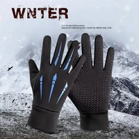 DIZETION Winter Gloves Women Men Ski Gloves Liners Thermal Warm Touch Screen Perfect for Skiing 1
