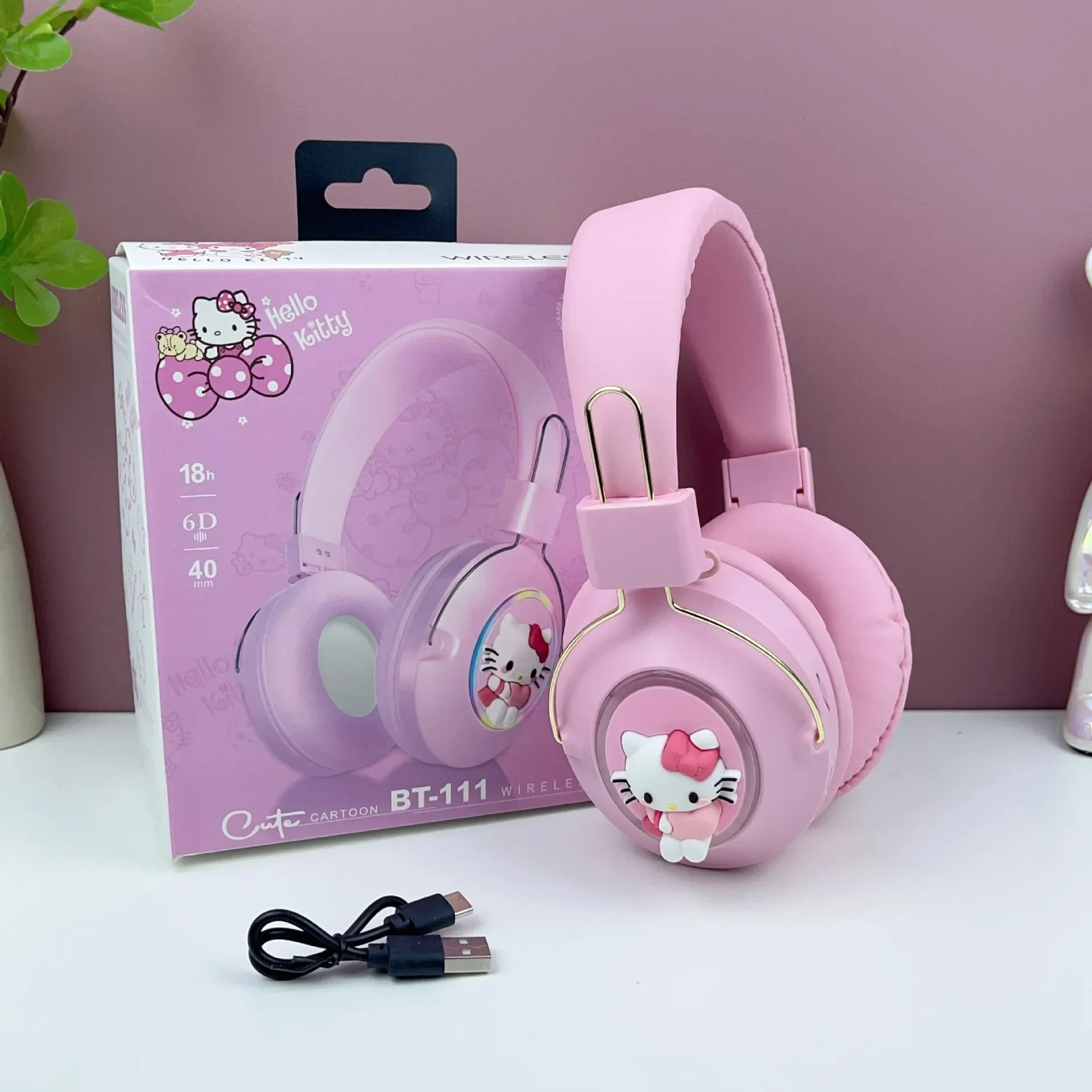 キティ　ハローキティ　サンリオ　Bluetooth ヘッドセット超軽量 キティハローキティサンリオBluetooth ヘッドセット超軽量