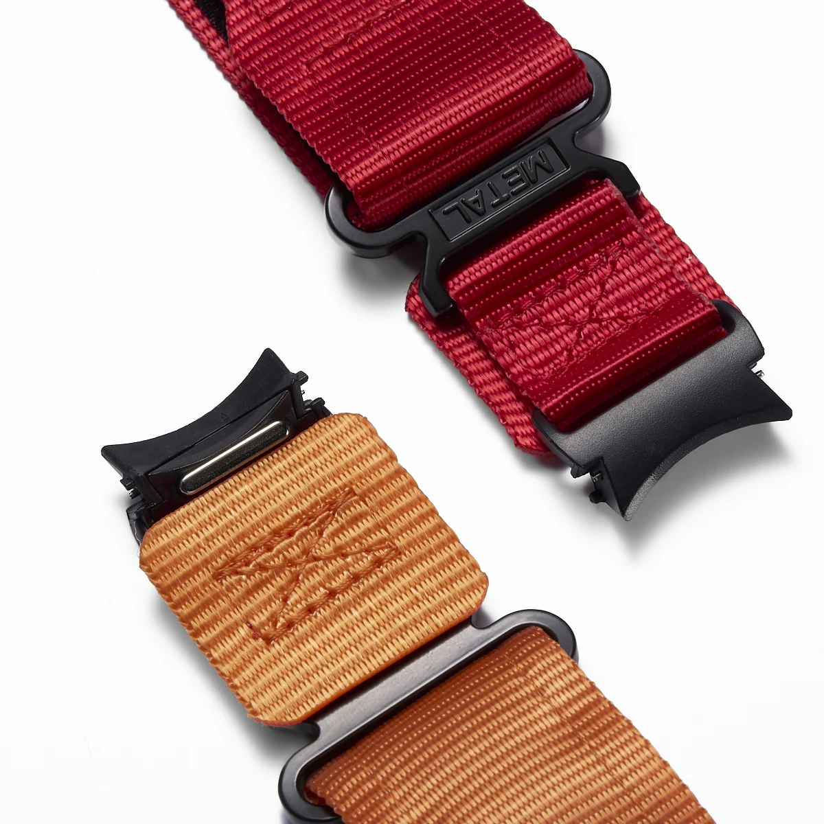 Seamless Nylon Smartwatch Strap Bracelet - No Gaps Design