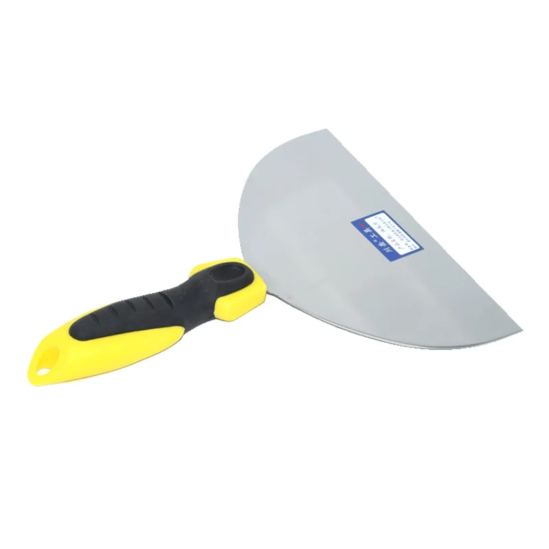 Stainless Steel Putty Knife 8-inch Plastic Handle Batch Knife Paint Spatula Spatula Tiling Tool Construction Gadgets
