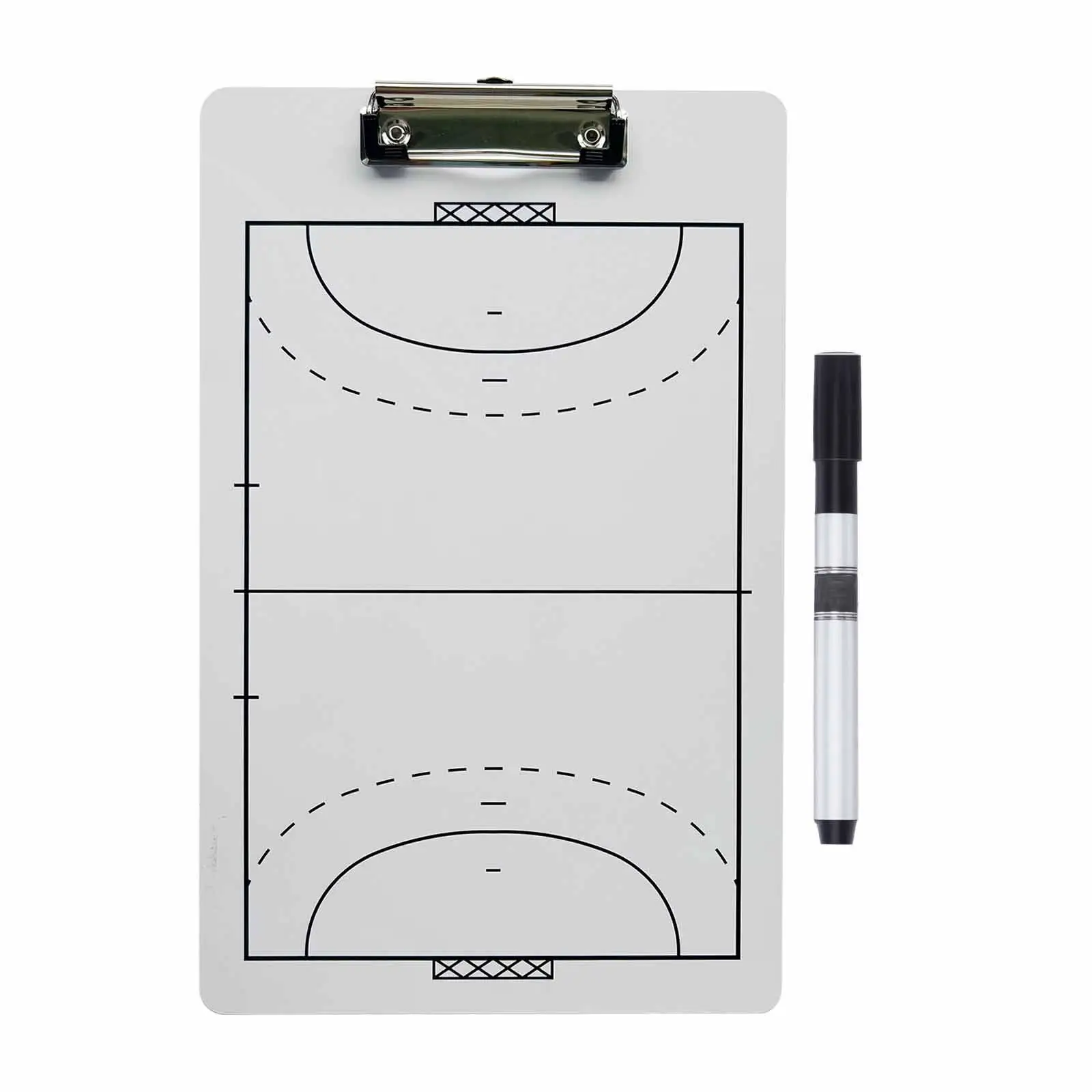 Volleyball Tactic Coaching Boards Soccer Coaches 35x22cm Training Aid Rewritable with Marker Pen Reusable Handball Tactic Board