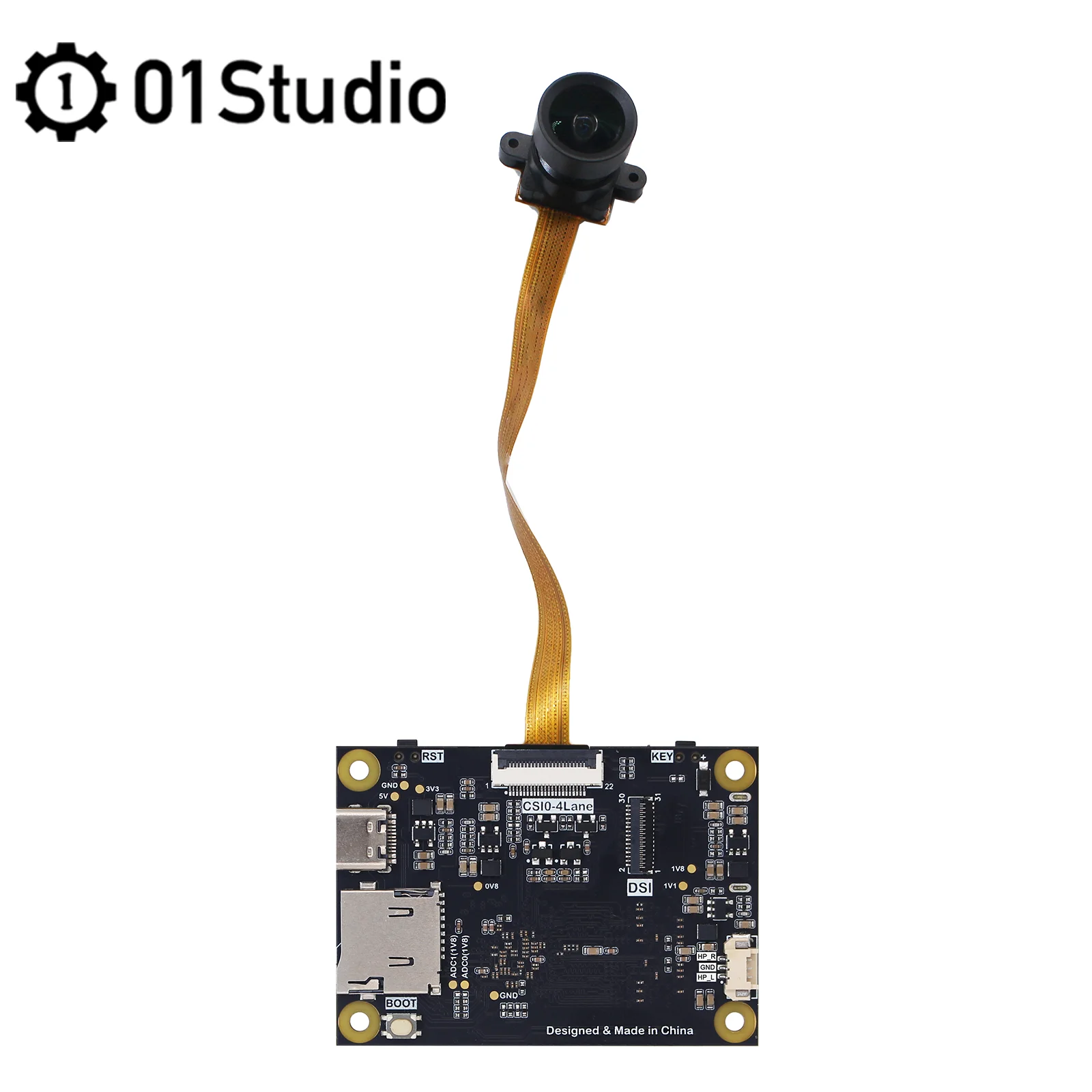 Modulo telecamera GC2093 per la scheda di sviluppo AI CanMV K230 Messa a fuoco regolabile 1080P 60FPS - immagine 6